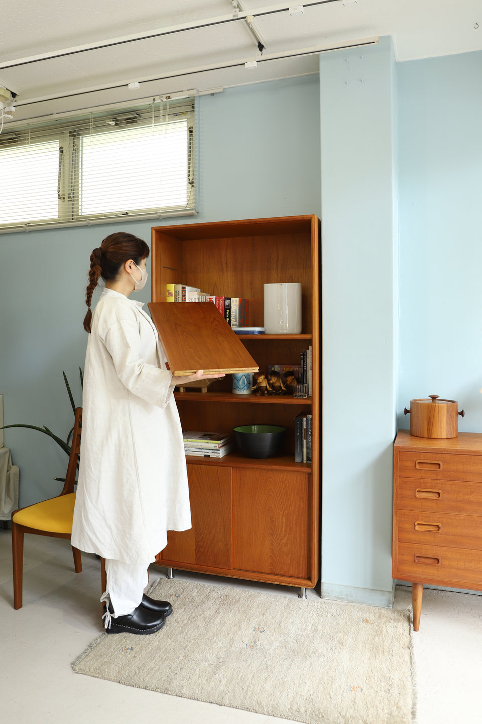 Danish Vintage Teakwood Bookcase/デンマークヴィンテージ ブックケース 本棚 チーク材 北欧家具