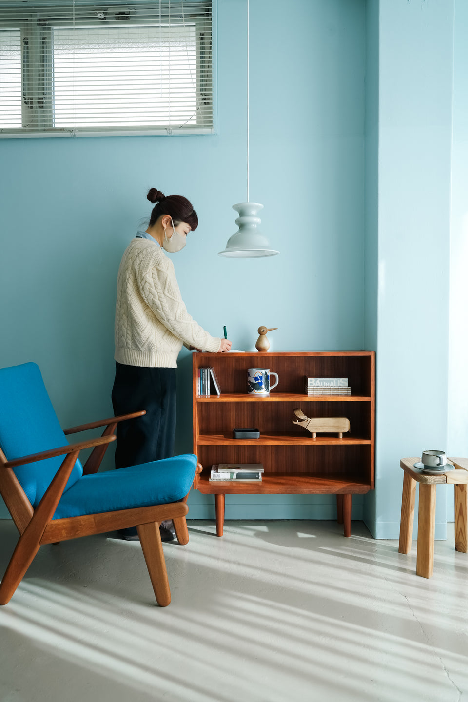 Teak Small Bookcase Danish Vintage/デンマークヴィンテージ スモールブックケース 本棚 チーク材 北欧家具