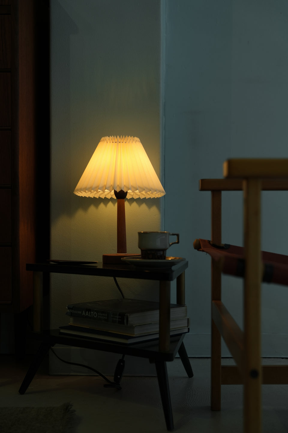 Teakwood Small Table Lamp Danish Vintage/デンマークヴィンテージ スモールテーブルランプ チーク材 北欧インテリア