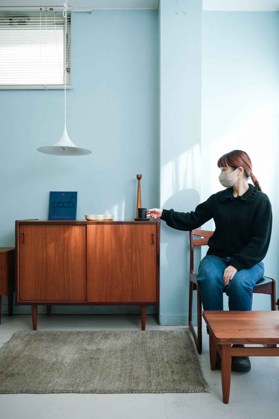 デンマークヴィンテージ キャビネット サイドボード チーク材 北欧家具