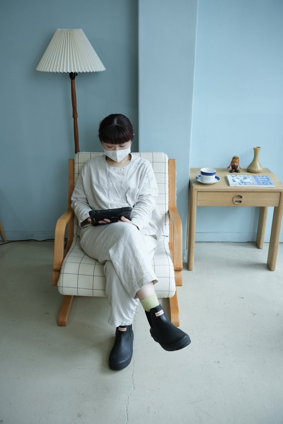 Scandinavian Vintage Beech Plywood Easy Chair/北欧ヴィンテージ イージーチェア ビーチ材 プライウッド