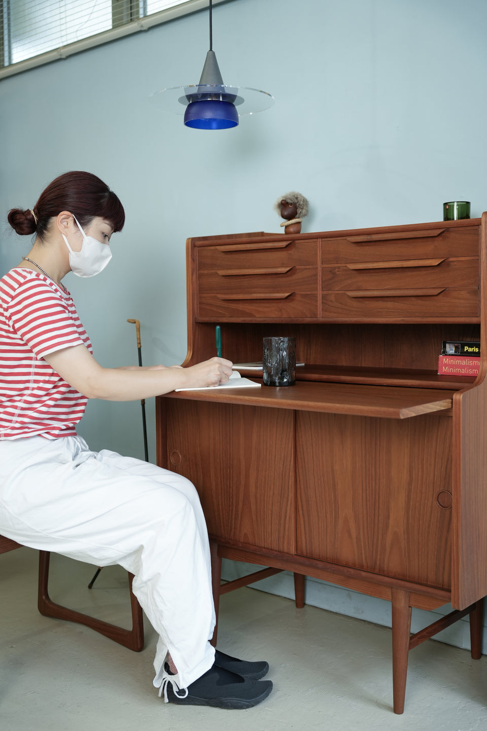 Teakwood Writing Bureau Danish Vintage/デンマークヴィンテージ ライティングビューロー チーク材
