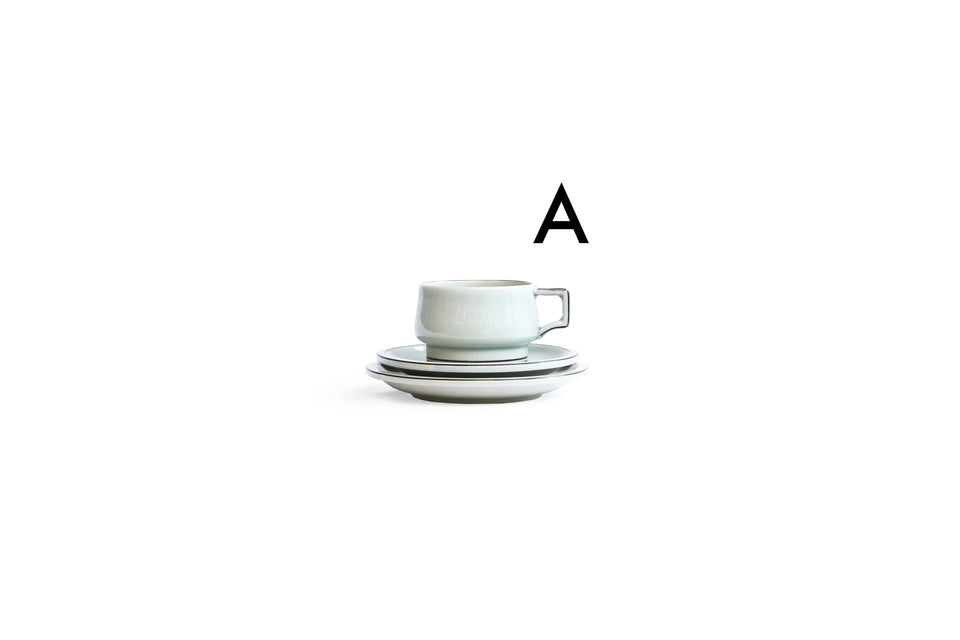 Bing＆Grondahl Columbia Teacup Trio/ビングオーグレンダール コロンビア ティーカップ トリオ 北欧食器