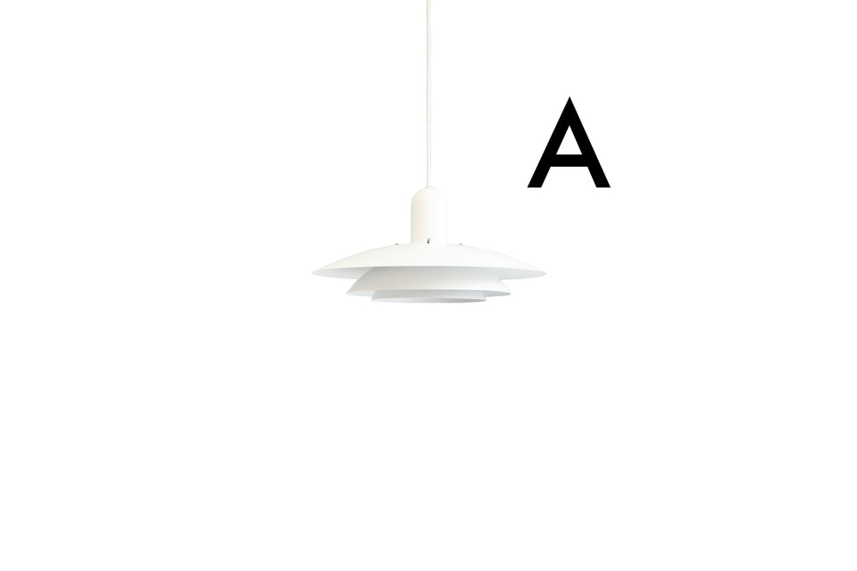 A: Form-Light Pendant Light Danish Vintage