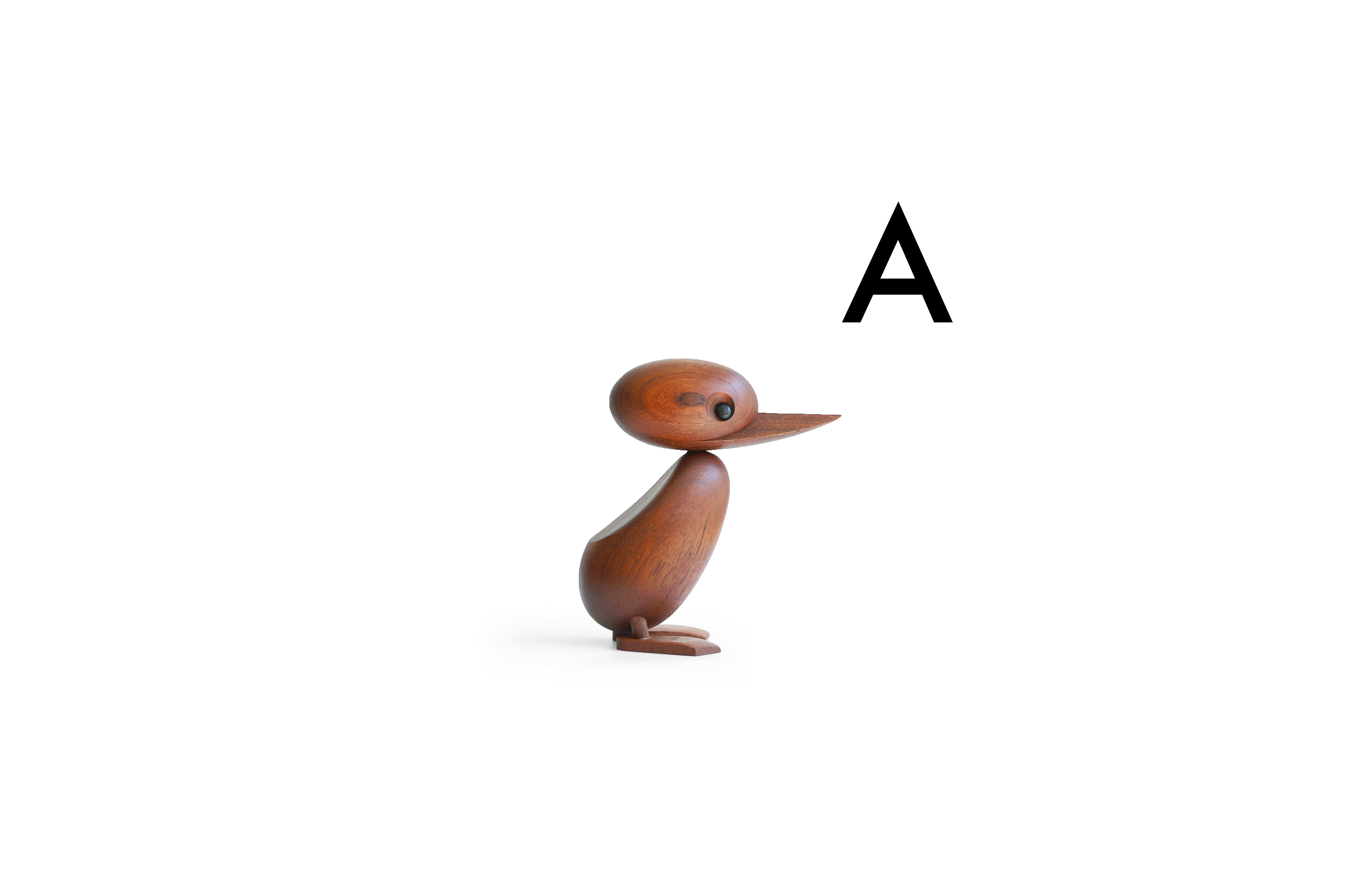 Duckling（アヒルの子）/チーク材｜Hans Bølling（ハンス