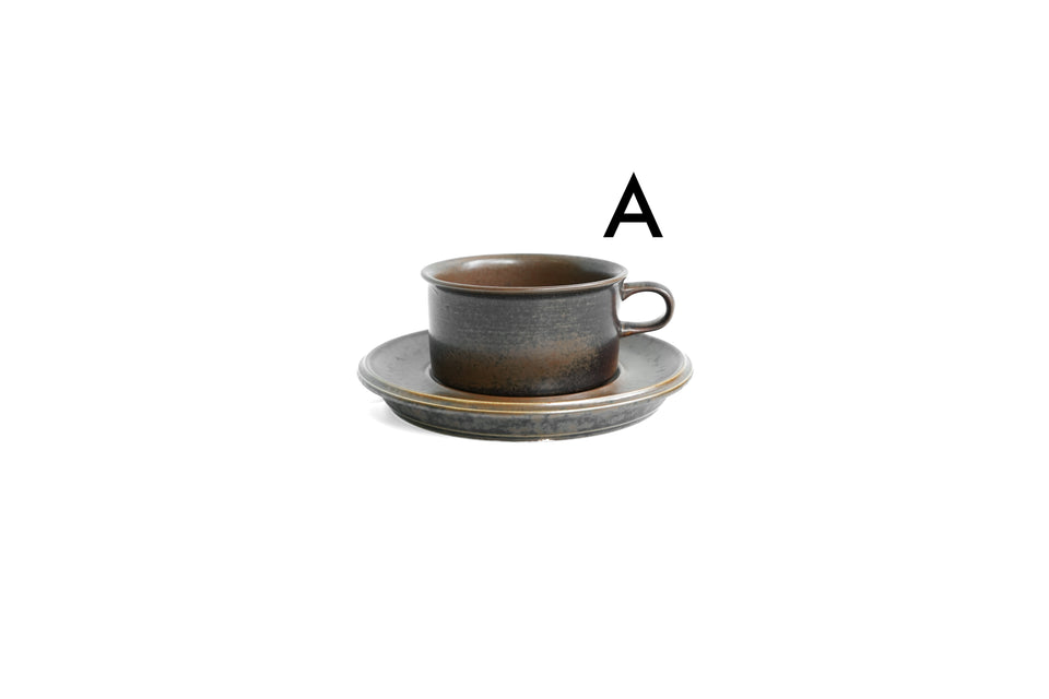 Vintage ARABIA Ruska Tea Cup and Saucer/アラビア ルスカ ティーカップ&ソーサー 北欧ヴィンテージ食器
