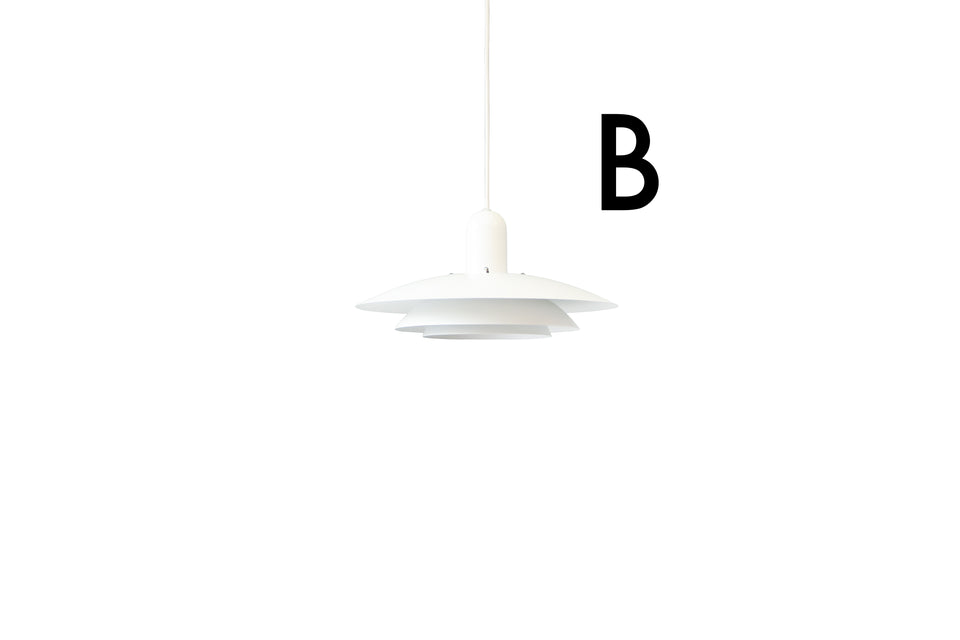 B: Form-Light Pendant Light Danish Vintage