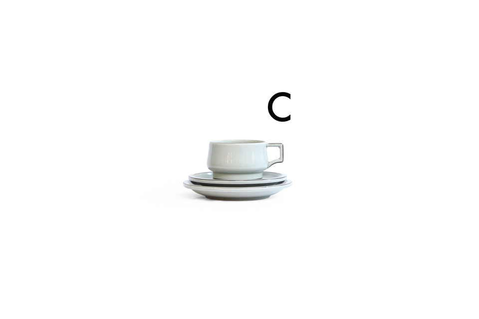 Bing＆Grondahl Columbia Teacup Trio/ビングオーグレンダール コロンビア ティーカップ トリオ 北欧食器