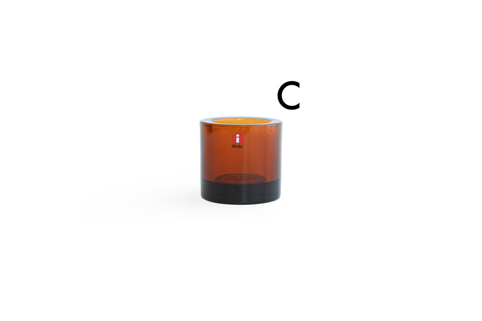 iittala marimekko Kivi Candle Holder/イッタラ マリメッコ キビ キャンドルホルダー ガラス 北欧インテリア