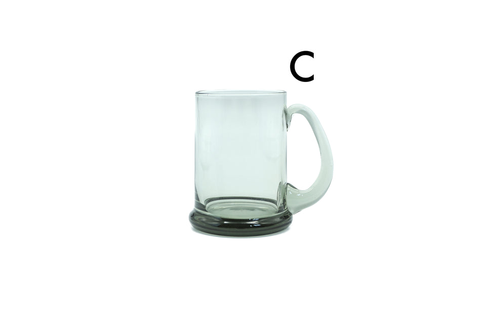 Holmegaard Ølhund Beer Mug Smoke/ホルムガード ビアマグ グラス 北欧ヴィンテージ