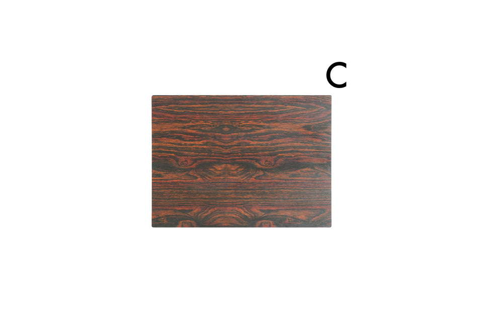 Danish Vintage Rosewood Pattern Placemat/デンマークヴィンテージ プレースマット ローズウッド調