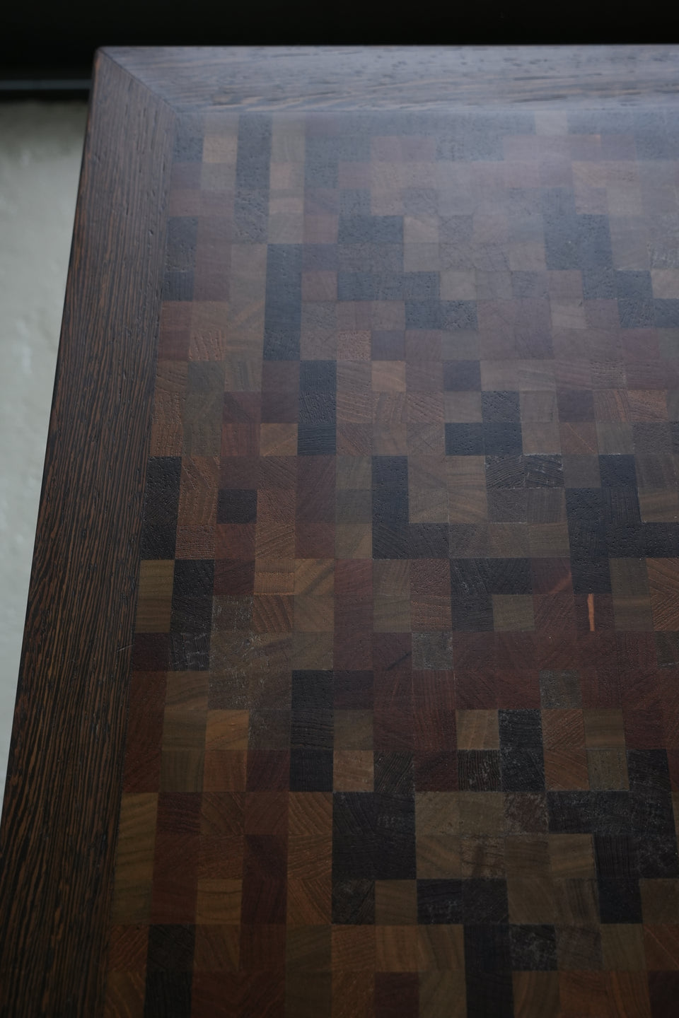 Tranekær Furniture Wenge Mosaic Side Table Danish Vintage / トラネケア ウェンジ モザイク サイドテーブル デンマークヴィンテージ