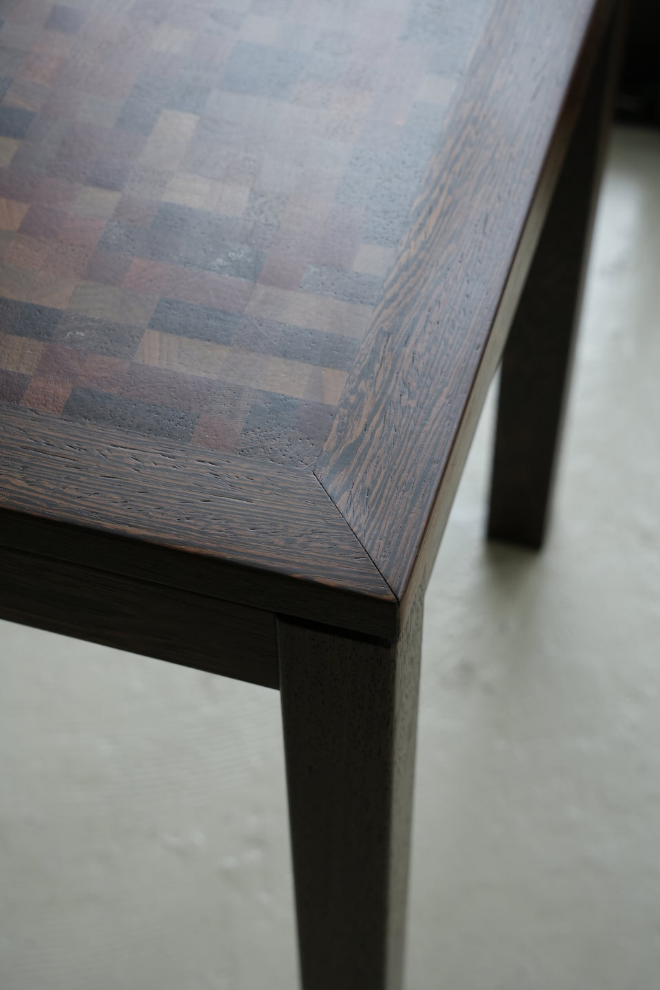 Tranekær Furniture Wenge Mosaic Side Table Danish Vintage / トラネケア ウェンジ モザイク サイドテーブル デンマークヴィンテージ