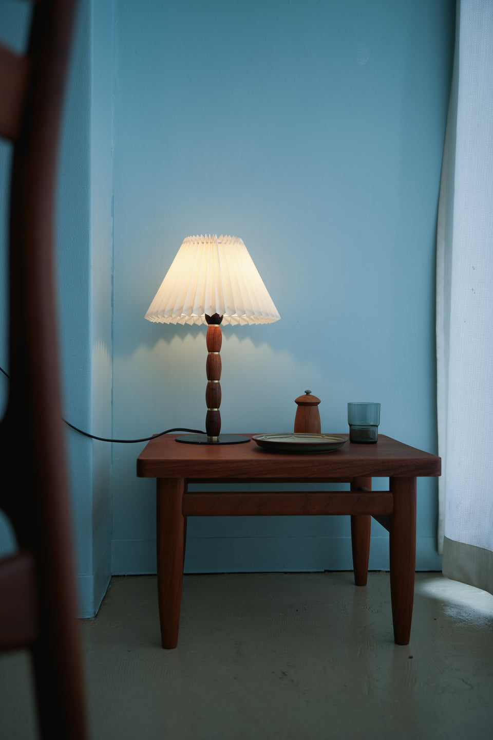 Rosewood Table Lamp Danish Vintage/デンマークヴィンテージ テーブルランプ ローズウッド材 照明 北欧インテリア