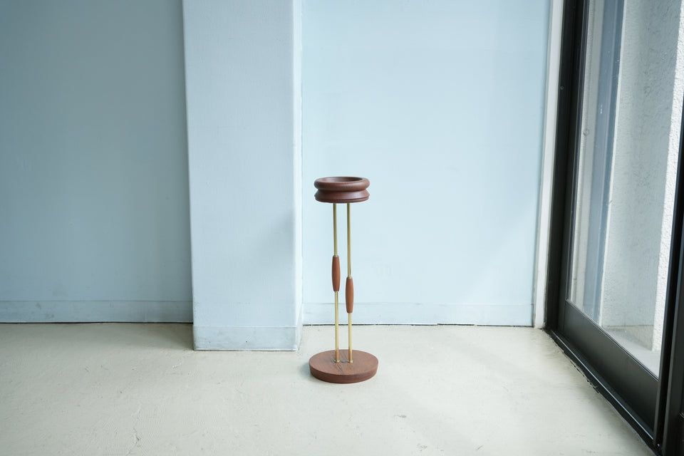 Danish Vintage Teak Side Tray Stand/デンマークヴィンテージ サイドトレイスタンド