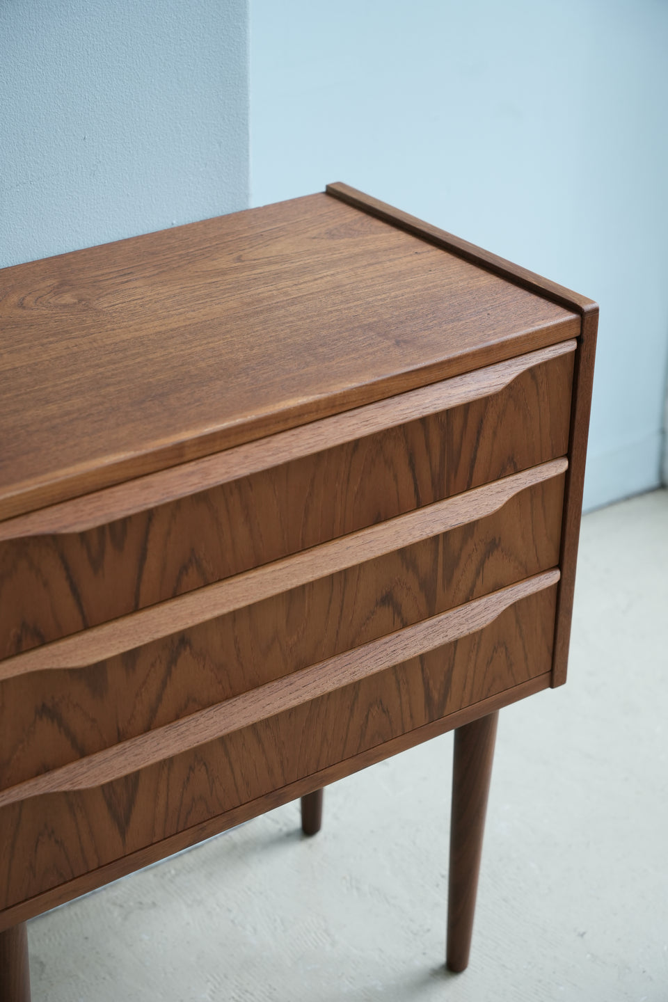 Danish Vintage Teak 3drawer Small Chest/デンマークヴィンテージ スモールチェスト 3段