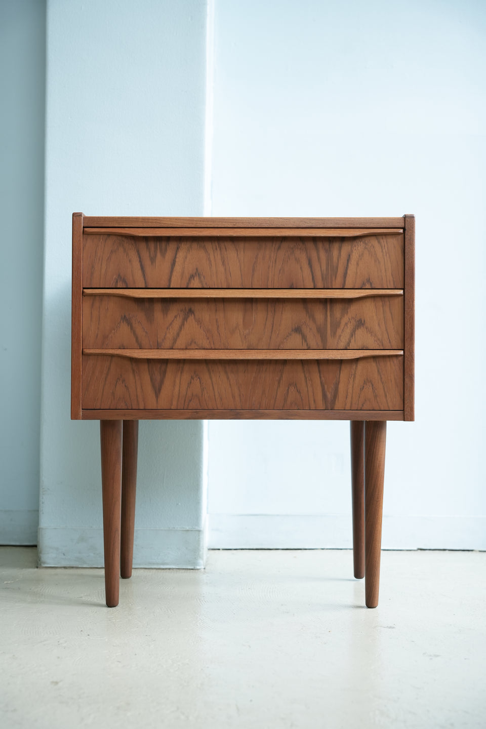 Danish Vintage Teak 3drawer Small Chest/デンマークヴィンテージ スモールチェスト 3段