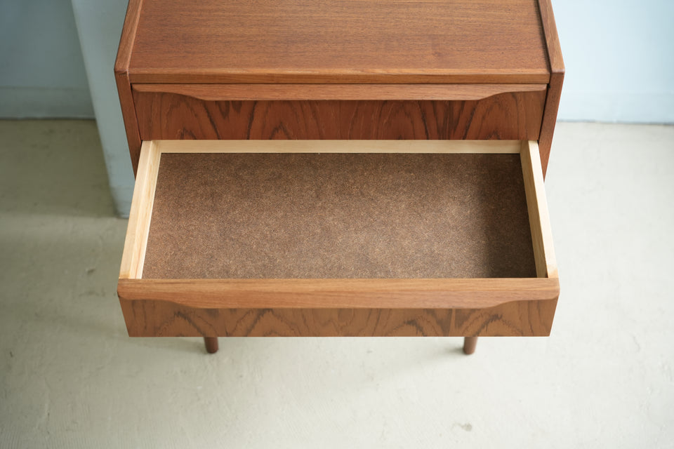 Danish Vintage Teak 3drawer Small Chest/デンマークヴィンテージ スモールチェスト 3段