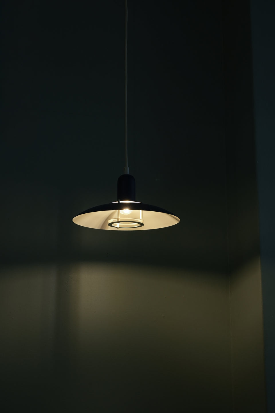 Danish Vintage Jeka “Luna” 8024-P Pendant Light Blue / デンマークヴィンテージ ジェカ ルナ ペンダントライト