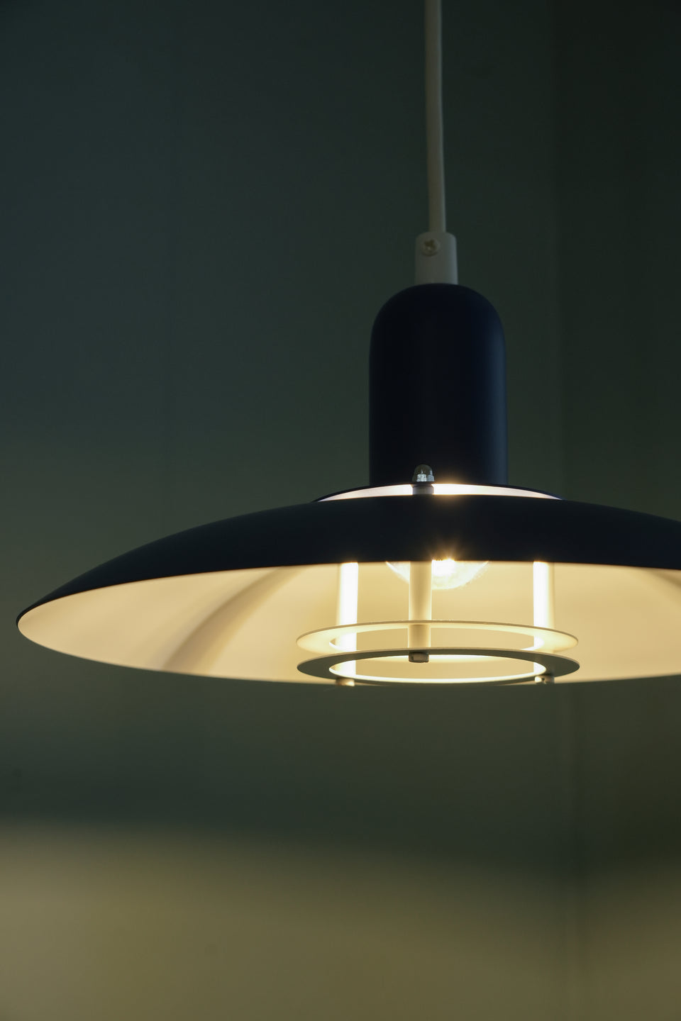 Danish Vintage Jeka “Luna” 8024-P Pendant Light Blue / デンマークヴィンテージ ジェカ ルナ ペンダントライト