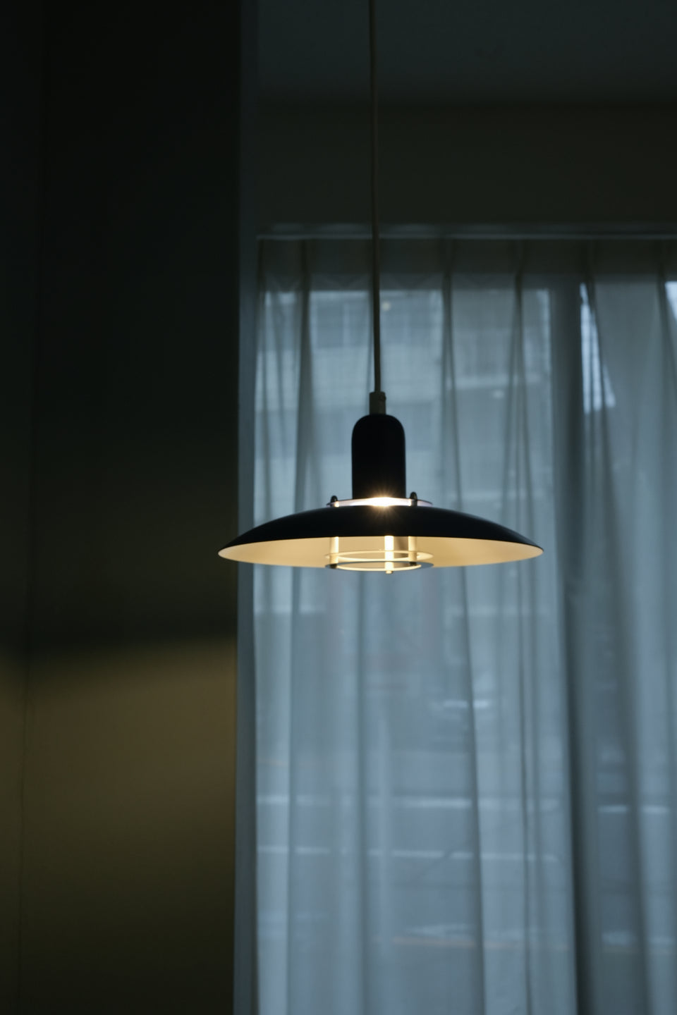 Danish Vintage Jeka “Luna” 8024-P Pendant Light Blue / デンマークヴィンテージ ジェカ ルナ ペンダントライト