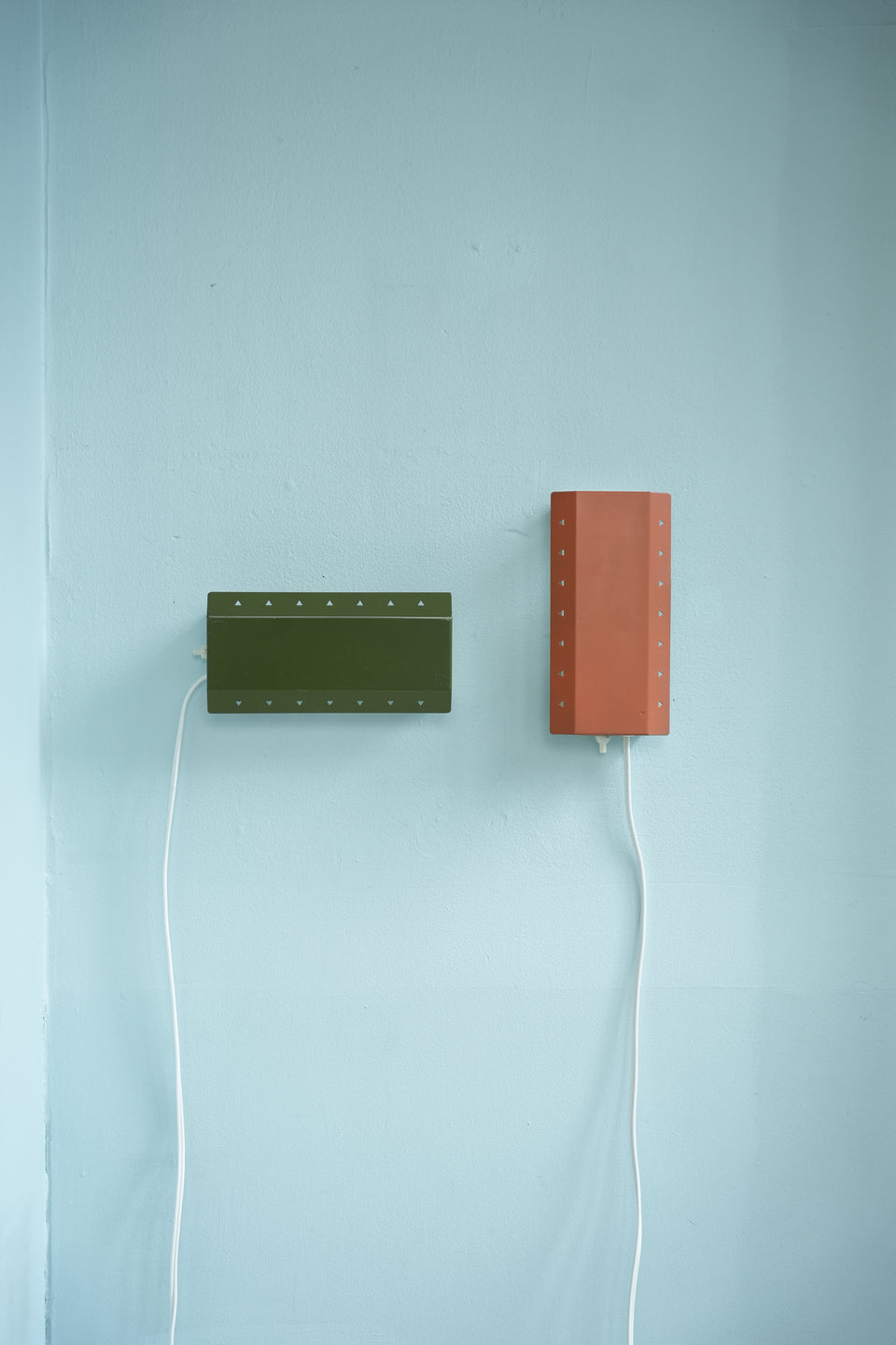 Danish Vintage E.S. Horn Bedside Wall Lamp Type 564 Green / Orange / デンマークヴィンテージ ホーン ウォールランプ