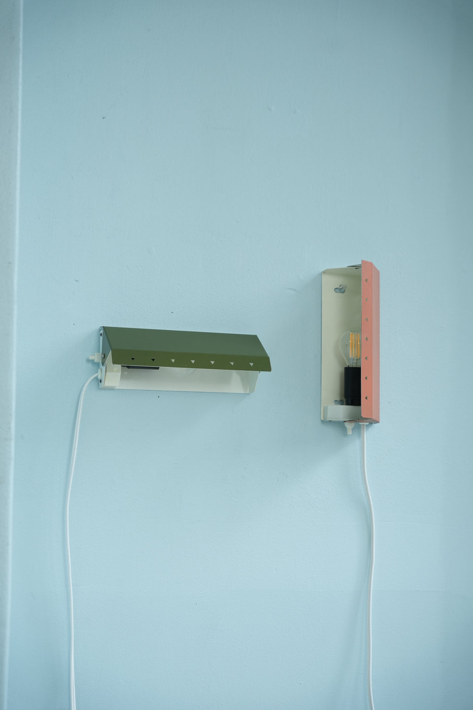 Danish Vintage E.S. Horn Bedside Wall Lamp Type 564 Green / Orange / デンマークヴィンテージ ホーン ウォールランプ