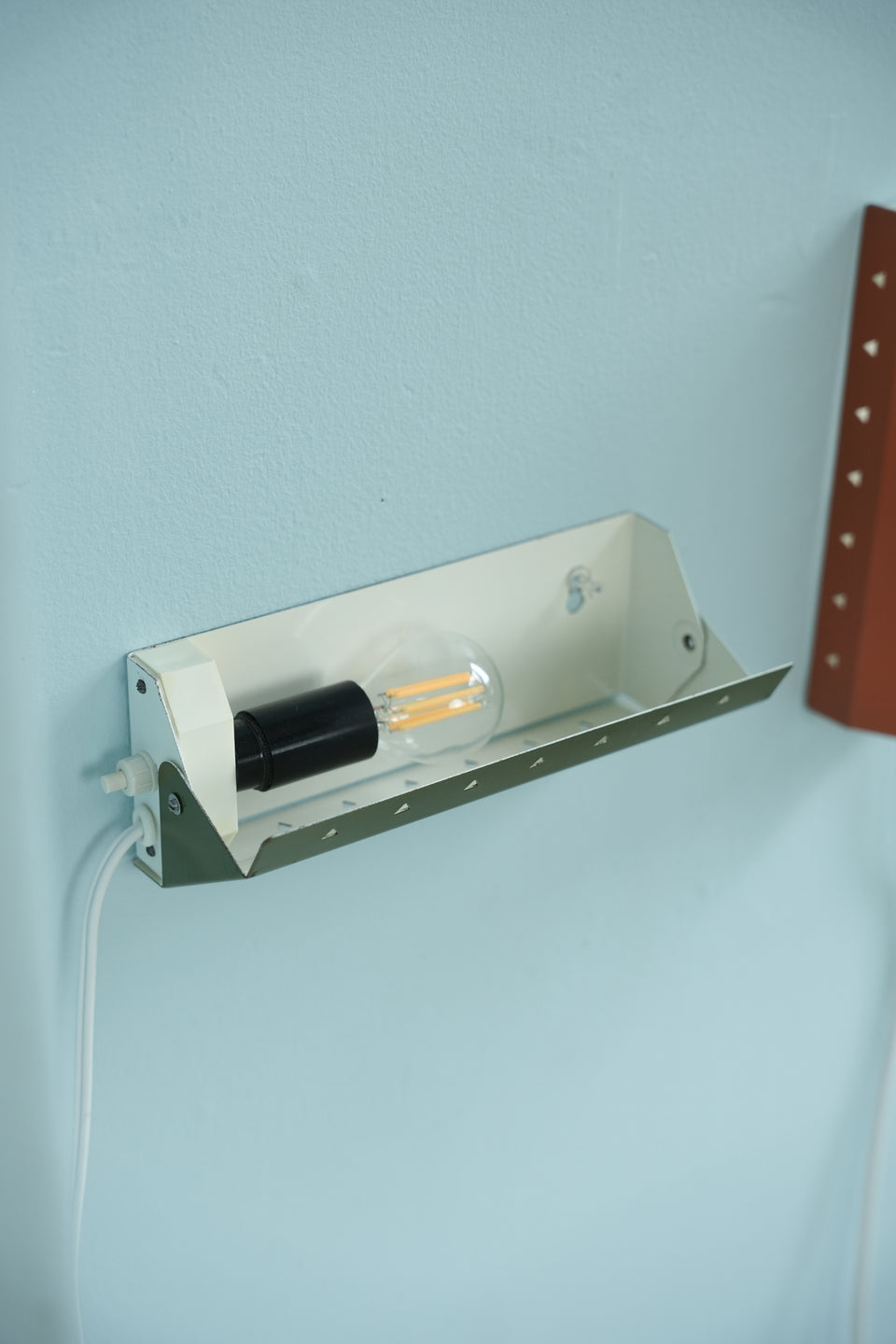 Danish Vintage E.S. Horn Bedside Wall Lamp Type 564 Green / Orange / デンマークヴィンテージ ホーン ウォールランプ