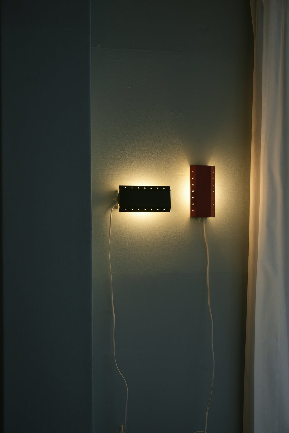 Danish Vintage E.S. Horn Bedside Wall Lamp Type 564 Green / Orange / デンマークヴィンテージ ホーン ウォールランプ