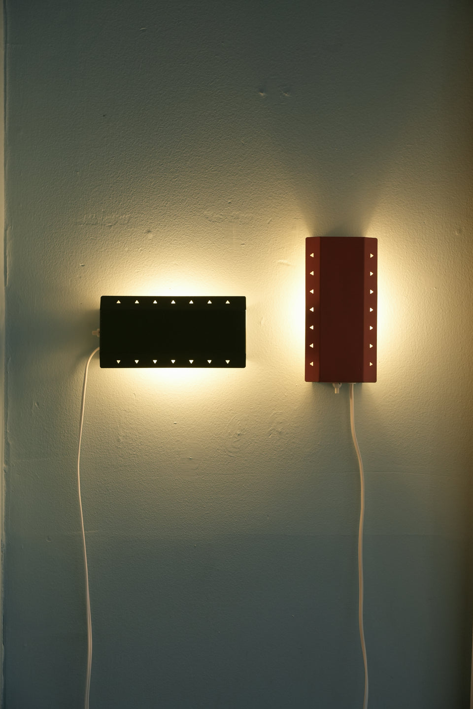 Danish Vintage E.S. Horn Bedside Wall Lamp Type 564 Green / Orange / デンマークヴィンテージ ホーン ウォールランプ