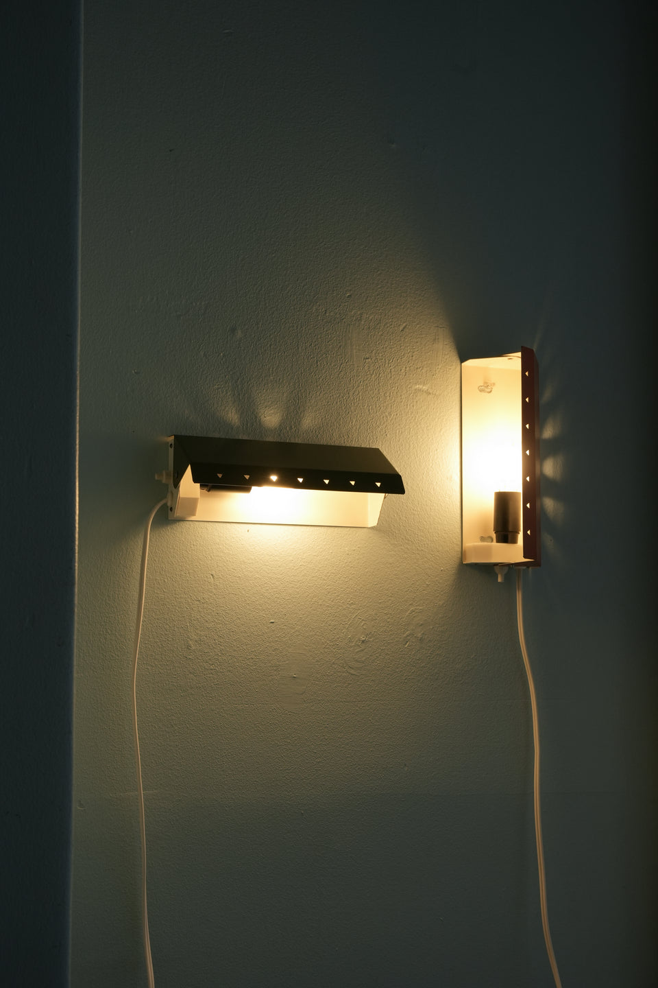 Danish Vintage E.S. Horn Bedside Wall Lamp Type 564 Green / Orange / デンマークヴィンテージ ホーン ウォールランプ