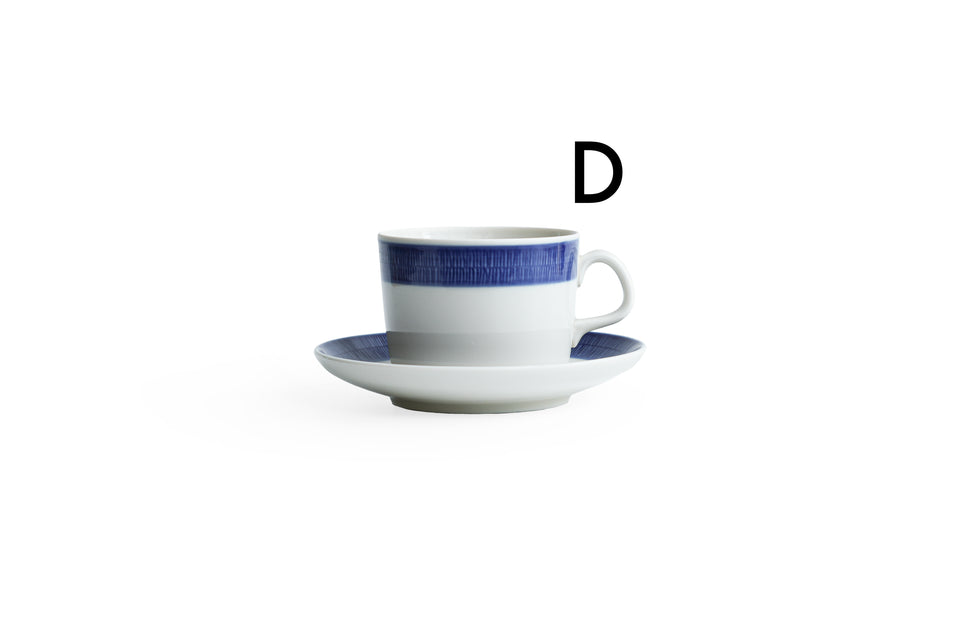 Rorstrand Koka Bla Tea Cup & Saucer Hertha Bengtson/ロールストランド コカ ブルー ティーカップ＆ソーサー ヘルタ・ベングトソン