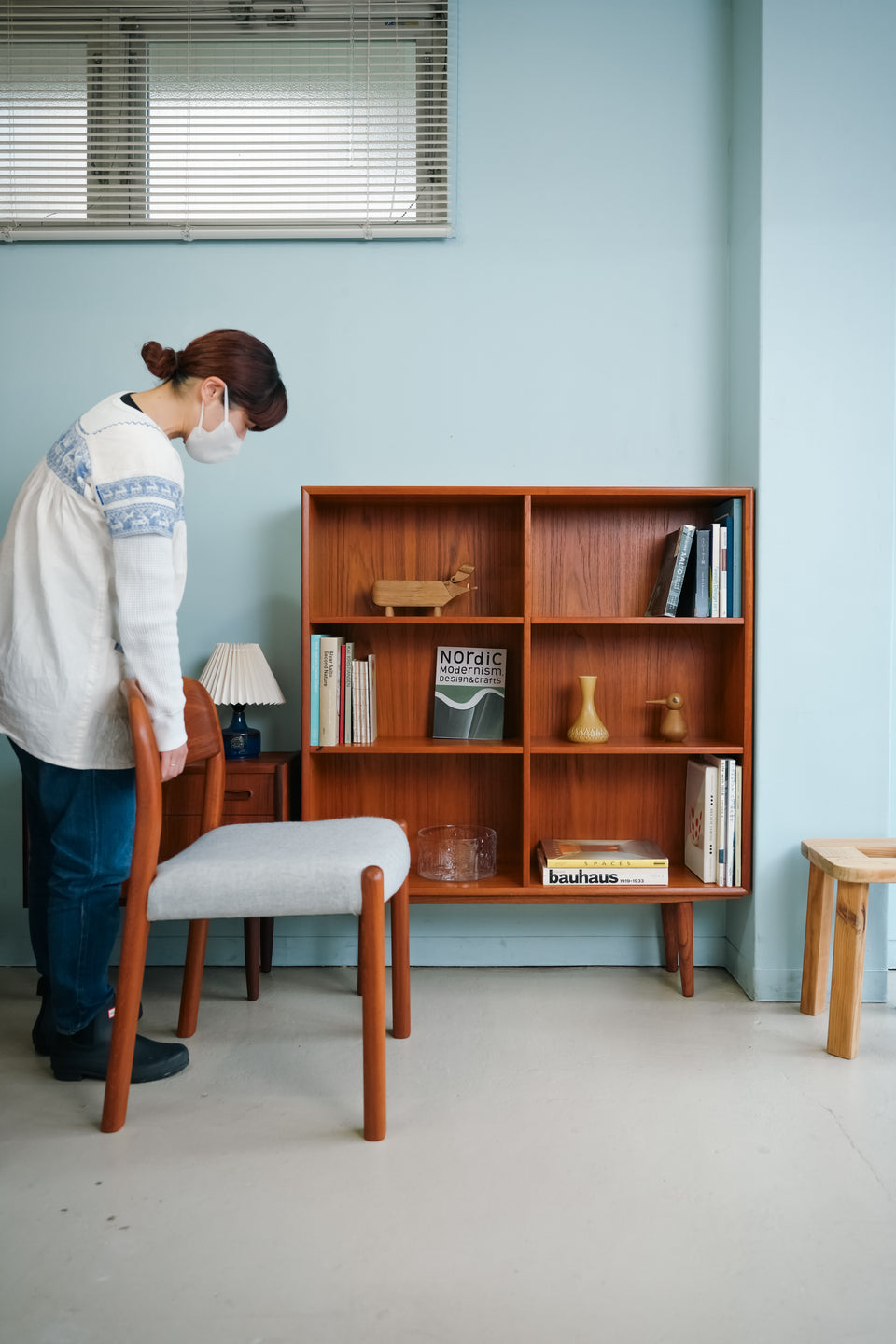 Danish Vintage Teak Bookcase/デンマークヴィンテージ ブックケース 本棚 チーク材