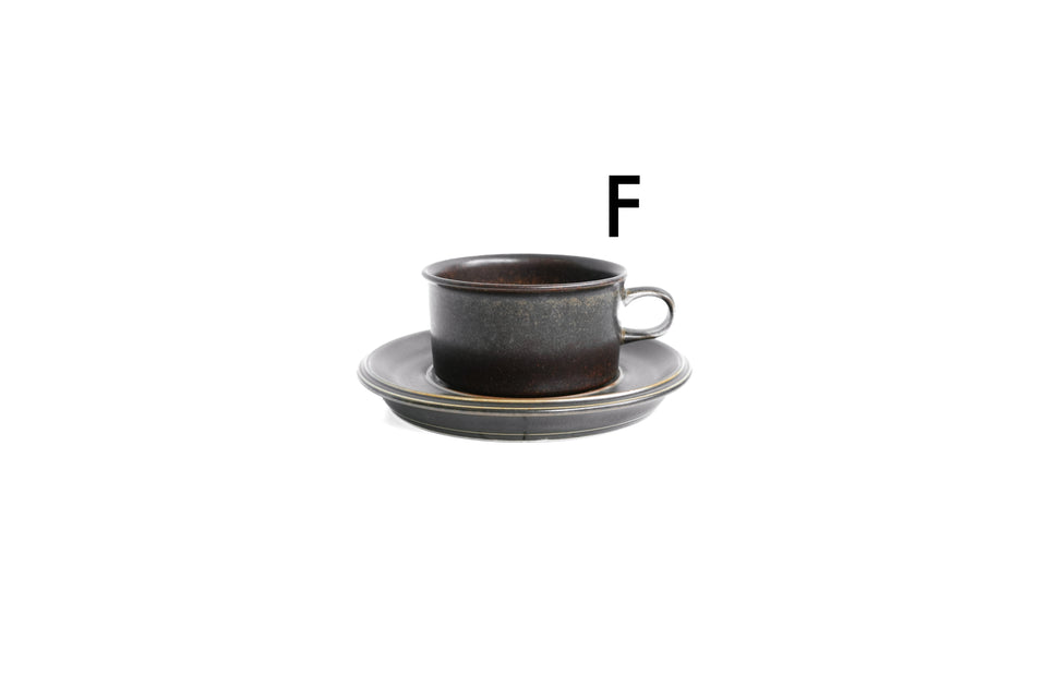 Vintage ARABIA Ruska Tea Cup and Saucer/アラビア ルスカ ティーカップ&ソーサー 北欧ヴィンテージ食器

