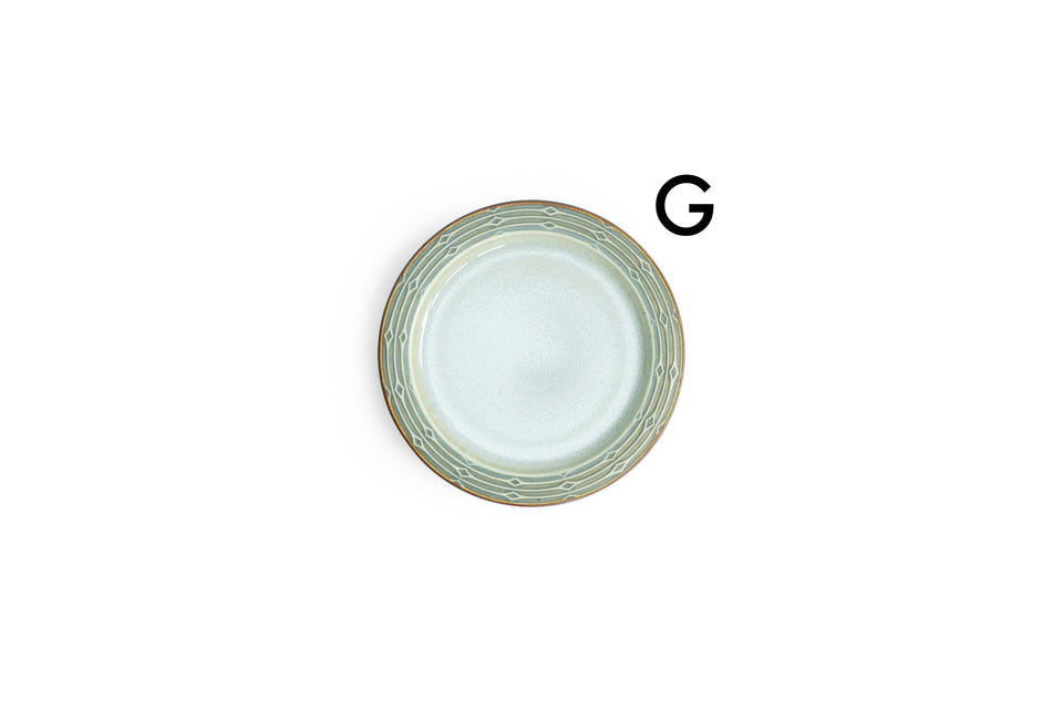 Bing & Grondahl Jens H. Quistgaard RUNE Plate 24cm/ビングオーグレンダール ルーン プレート クイストゴー 北欧食器 デンマークヴィンテージ
