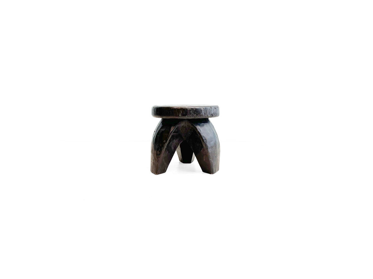 アフリカン スツール 木製 3本脚 椅子 民芸/African Wooden Stool
