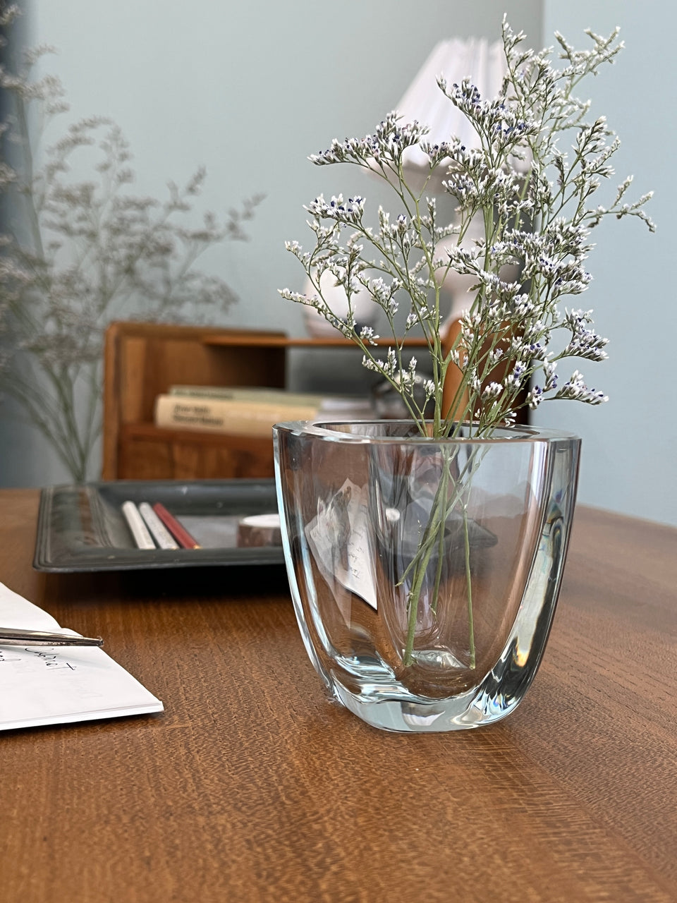Scandinavian Vintage Small Glass Vase/北欧ヴィンテージ ガラス フラワーベース 花瓶 インテリア