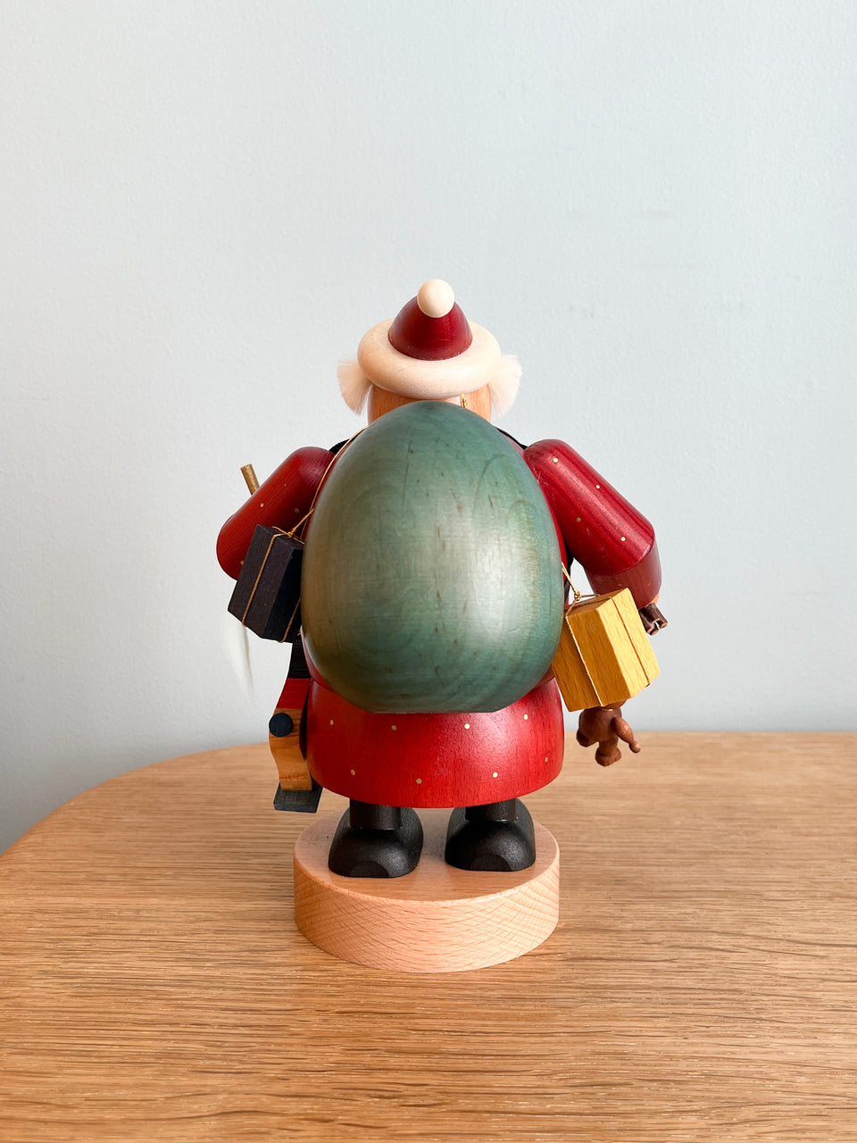 KWO Santa Claus Smoker Object/カー・ヴェー・オー 煙出し人形 サンタクロース クリスマス ドイツ 工芸品