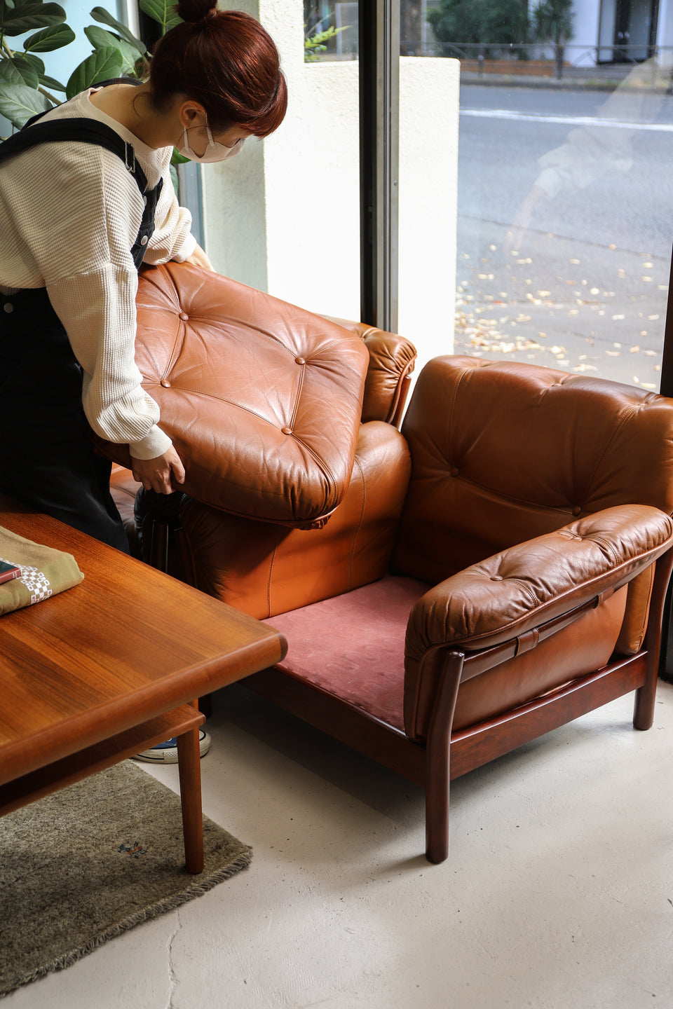 オールドマルニ ソファ マディソン 本革 レトロモダン/Old Maruni 1P Sofa Madison Japanese Vintage –  FURUICHI/古一