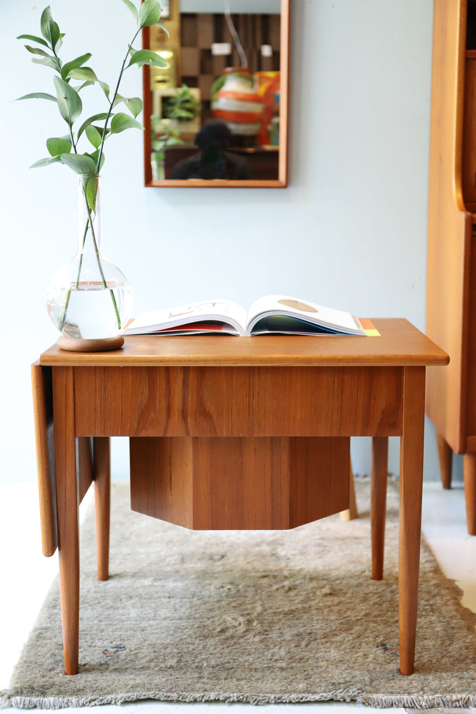 CFC Silkeborg Sewing Table Johannes Andersen/デンマークヴィンテージ ソーイングテーブル ヨハネス・アンダーセン