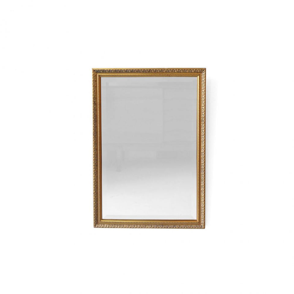 Bevelled Mirror Made in Italy/ウォールミラー イタリア製 壁掛け鏡 レリーフ インテリア