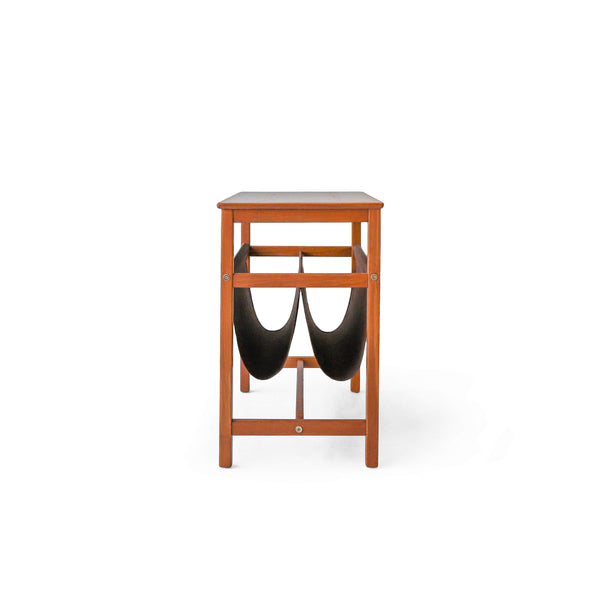 北欧ヴィンテージ サイドテーブル マガジンラック チーク材/Side Table