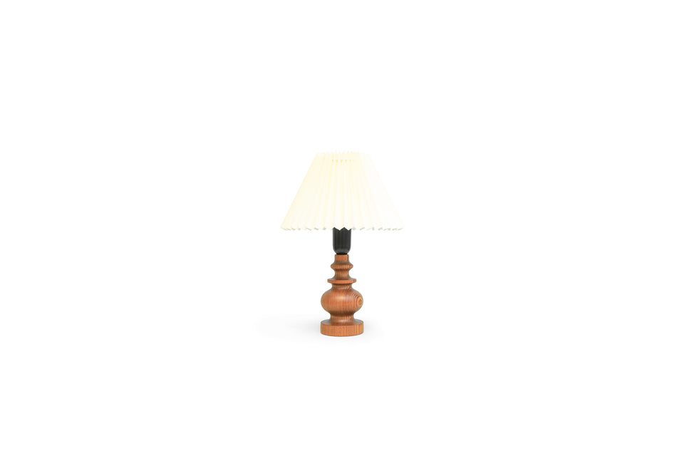 Scandinavian Vintage Pinewood Table Lamp/北欧ヴィンテージ パイン材 テーブルランプ 間接照明