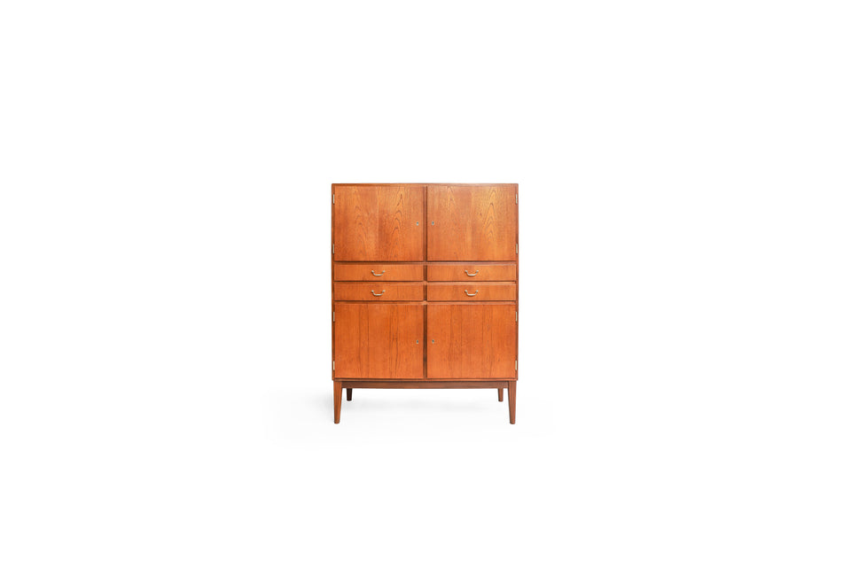 Danish Vintage High Cabinet/デンマークヴィンテージ ハイキャビネット 収納 ミッドセンチュリーモダン 北欧家具