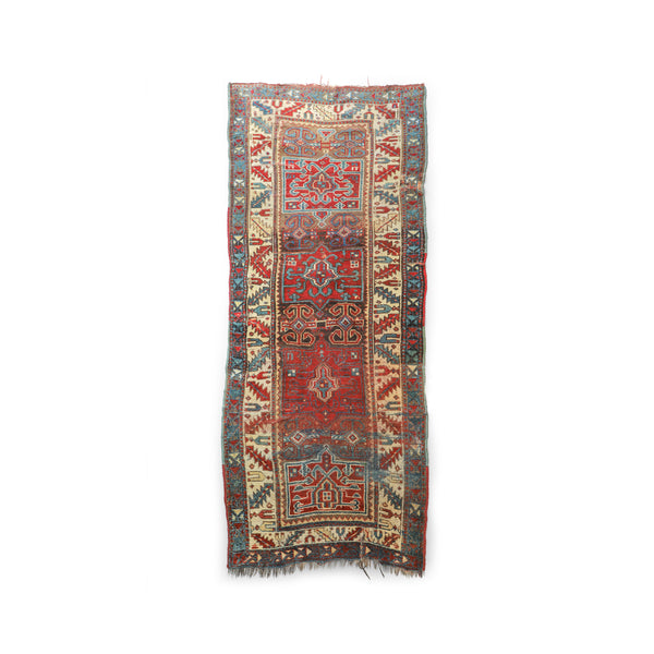 Old Caucasus Rug Persian Carpet/コーカサス オールドラグ ペルシャ絨毯 カーペット