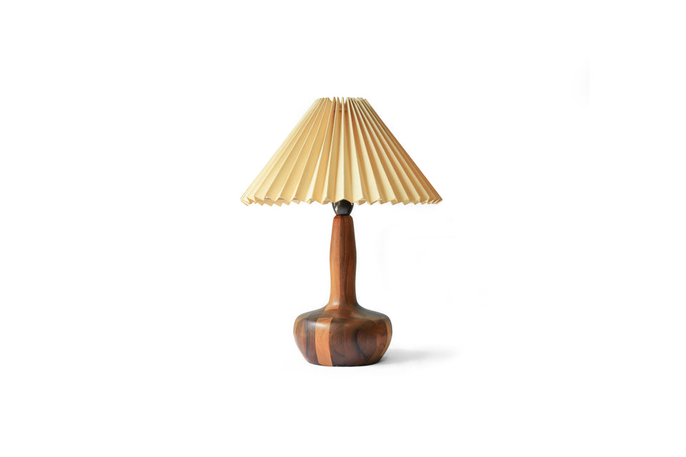 Danish Vintage Parquet Wood Table Lamp/デンマークヴィンテージ テーブルランプ 寄木細工