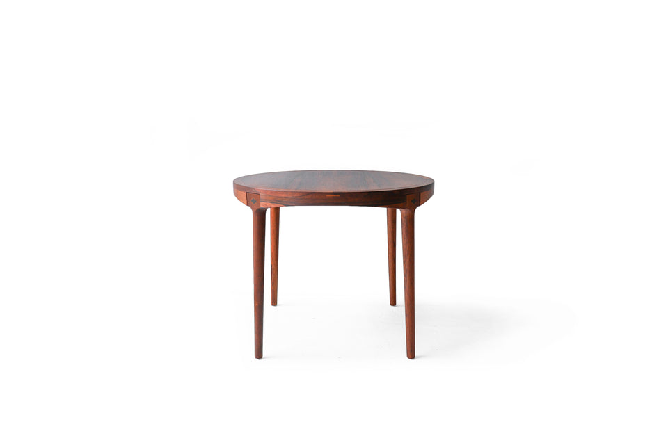 Norwegian Vintage Bruksbo Round Coffee Table Rosewood Haug Snekkeri/ノルウェーヴィンテージ ブルクスボ ラウンドコーヒーテーブル ローズウッド