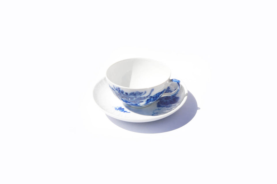 Royal Copenhagen Blue Flower Cup and Saucer/ロイヤルコペンハーゲン ブルーフラワー カップ&ソーサー カーブ 北欧食器