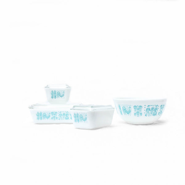 OLD PYREX BUTTER PRINT Table Ware/オールドパイレックス バター