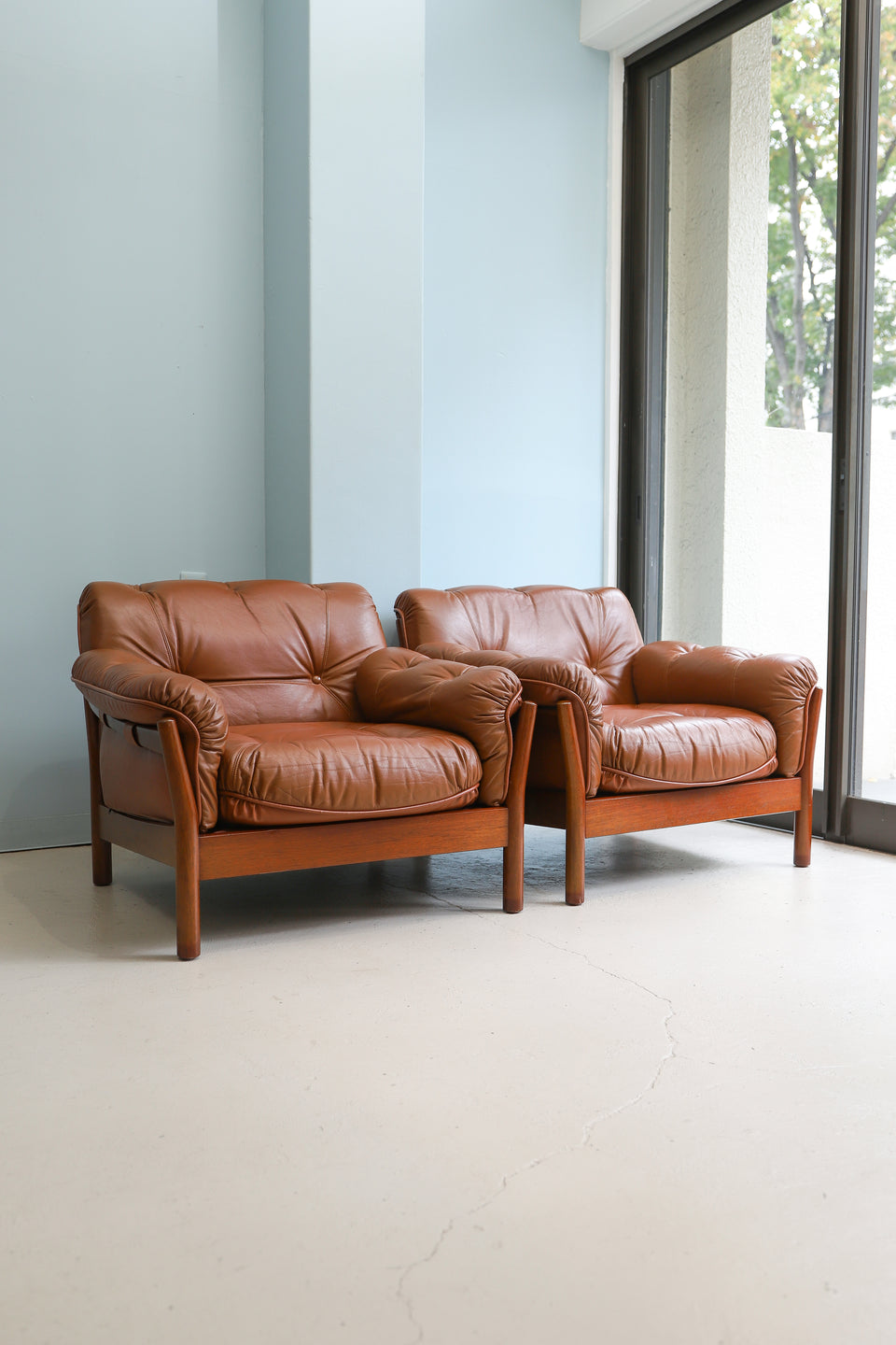 オールドマルニ ソファ マディソン 本革 レトロモダン/Old Maruni 1P Sofa Madison Japanese Vintage –  FURUICHI/古一